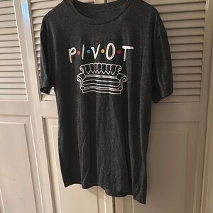 Friends Gray Graphic T-Shirt